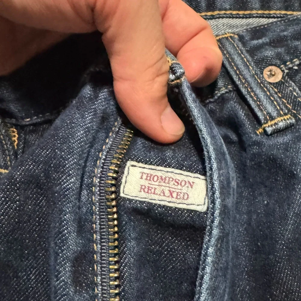Polo Ralph Lauren Dark Wash Thompson Relaxed Fit Jeans Men's‎ 34x30 100% Cotton